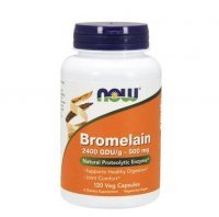 NOW FOODS Bromelain 500 mg 120 kapsułek