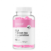 OSTROVIT CLA + Zielona Herbata + L-Karnityna 90 kapsułek