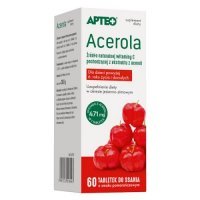 ACEROLA APTEO 60 tabletek do ssania