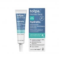 TOŁPA DERMO FACE HYDRATIV hialuronowy krem-żel nawilżający pod oczy 10 ml + hydrativ maska GRATIS