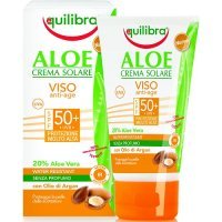 EQUILIBRA ALOESOWY SUN CARE SPF 50+ Krem przeciwzmarszczkowy z UVA i UVB 75 ml