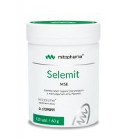 MITOPHARMA Selemit MSE 200 mcg 60 kapsułek  Dr. Enzmann