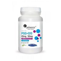 ALINESS PQQ MGCPQQ® 20 mg + Q10 50 mg 60 kapsulek