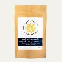 NATURA Peeling / Maseczka z pestek CZARNEJ porzeczki 100 g OLVITA