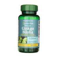 PURITAN'S PRIDE Ginkgo Biloba Ekstrakt 120 mg 100 kapsułek