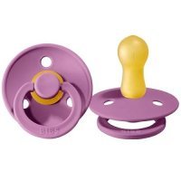 BIBS smoczek z naturalnego kauczuku Hevea rozmiar M LAVENDER 6-18 miesiąca 1 sztuka