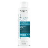 VICHY DERCOS Szampon ultrakojący do włosów tłustych 200 ml