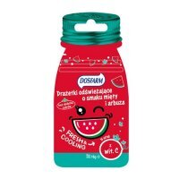 DOSFARM drażetki odświeżające mięta + arbuz 16 g