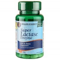 HOLLAND & BARRETT Super Laktaza 125 mg 60 kapsułek