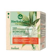 HERBAL CARE Krem do twarzy przeciwzmarszczkowy KONOPIE 50 ml FARMONA