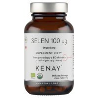 Kenay Selen 100 mcg Organiczny, 60 kaps.