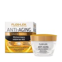 FLOSLEK ANTI-AGING GOLD & ENERGY Wzmacniający krem na noc 50 ml