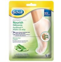 SCHOLL PEDI MASK Odżywcza maska z aloesem, 1 para