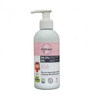 4ORGANIC KIDS Płyn do mycia ciała i higieny intymnej bezzapachowy DZIEWCZYNKA 200 ml