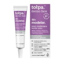 TOŁPA DERMO FACE MODELAR 50+ Krem modelujący kontur oczu 10 ml + Peeling Sebio 8 ml GRATIS