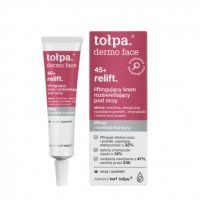 TOŁPA DERMO FACE RELIFT 45+ liftingujący krem rozświetlający pod oczy 10 ml + Peeling Sebio 8 ml GRA