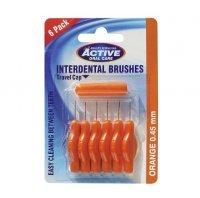BEAUTY FORMULAS ACTIVE Czyściki do przestrzeni międzyzębowych 0,45mm 6 sztuk