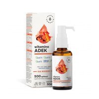 AURA HERBALS Witamina ADEK dla rodziny MCT krople 50 ml