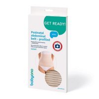 BABYONO EXPERT Pas poporodowy profilowany rozmiar M (511/M) + kocyk fotogeniczny