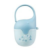 BABYONO Pojemnik na smoczek SŁONIK Niebieski (529/02)