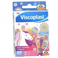 VISCOPLAST Plastry dziecięce MAGICZNE 20 sztuk