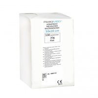 PASOMED Kompresy włókninowe niejałowe 30G 4 warstwowe 10cm x 10cm 100 sztuk