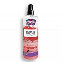 RONNEY PROFESSIONAL Dwufazowa mgiełka dla zniszczonych suchych i trudnych do rozczesywania 475 ml