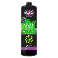 RONNEY PROFESSIONAL Keratin Complex Szampon odbudowujący do włosów kruchych i cienkich 1L