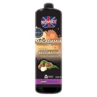 RONNEY Szampon wzmacniający - olej macadamia, 1000ml