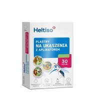 HELTISO Plaster na ukąszenia z aplikatorem 30 sztuk