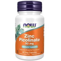 NOW FOODS Zinc Picolinate 50 mg 60 kapsułek