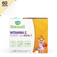NATURELL WITAMINA C dla dzieci 60 tabletek