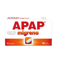 APAP MIGRENA 10 tabletek