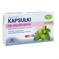KAPSUŁKI NA USPOKOJENIE 30 sztuk  Tylko Natura