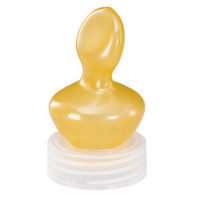 NUK lateksowy smoczek na butelkę dla dzieci z rozszczepem podniebienia (107.001) wąska szyjka