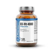PHARMOVIT D3-Vit 4000 Softgel Active 120 kapsułek