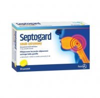 SEPTOGARD smak cytrynowy, 20past.
