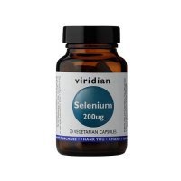 VIRIDIAN Selen 200 ug 30 kapsułek