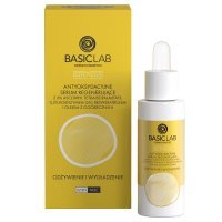 BASICLAB Antysydacyjne serum 6% tetraisopalmitate, 0,5% koenzym Q10 ODŻYWIENIE I WYGŁADZENIE 30 ml