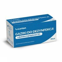 LORTAN Gaziki do dezynfekcji 100 sztuk