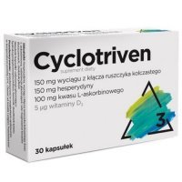 CYCLOTRIVEN Na wsparcie krążenia i zmniejszenie żylaków 30 kapsułek twardych