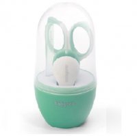 BABYONO Zestaw do pielęgnacji paznokci dla dzieci i niemowląt ZIELONY (398/01)