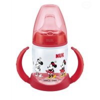 NUK FIRST CHOICE+ butelka PP niekapek 6-18 miesięcy 150 ml DISNEY M-M temp-control (743.944)