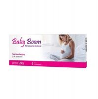 BABY BOOM Test owulacyjny (LH) paskowy 5 sztuk