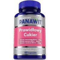 PANAWIT Prawidłowy Cukier 60 kapsułek