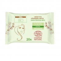 BOCOTON Chusteczki do demakijażu z certyfikatem COSMOS NATURAL 20 sztuk