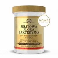 SOLGAR JELITOWA FLORA BAKTERYJNA 60 kapsułek