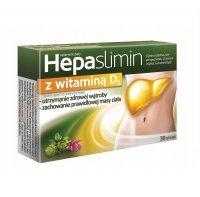HEPASLIMIN z witaminą D3 30 tabletek