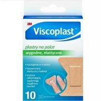 VISCOPLAST Plastry na palce 44,5 mm x 51 mm 10 sztuk