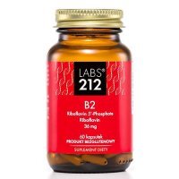 LABS212 Witamina B2 R-5'-P + Riboflavin, 60 kapsułek